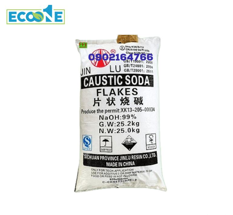 Sodium hydroxide - Xút - NaOH - Siêu Thị Hóa Chất Công Nghiệp ECO ONE CHEM