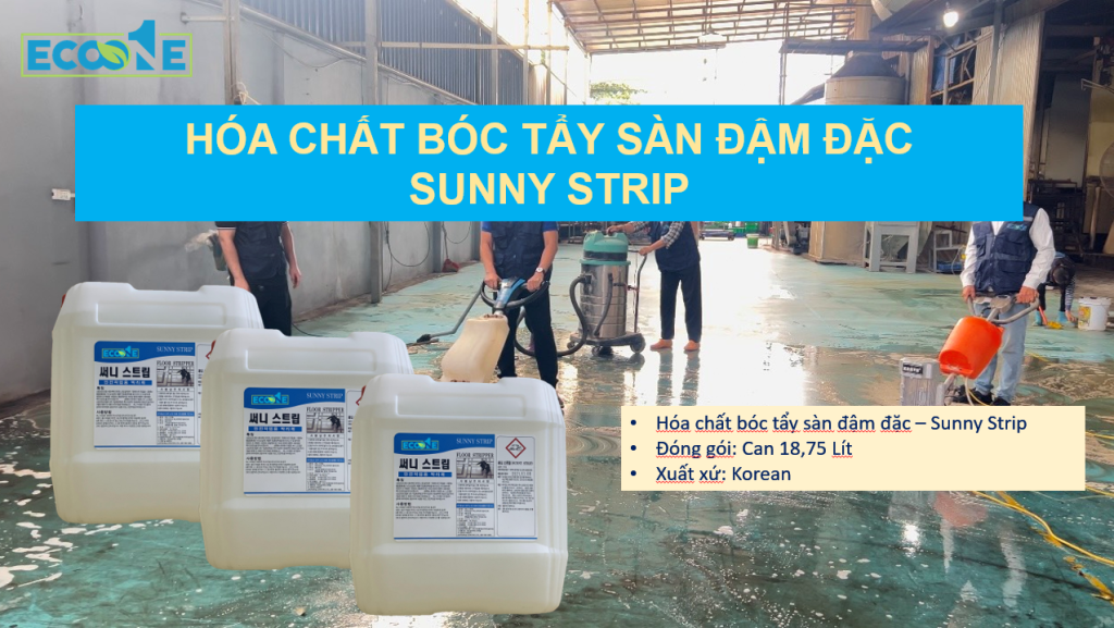Hóa chất bóc tẩy sàn đậm đặc - Sunny strip