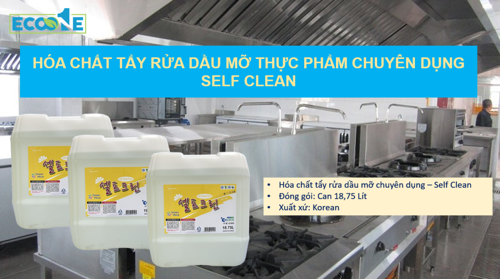 Hóa chất tẩy rửa dầu mỡ chuyên dụng - Self clean