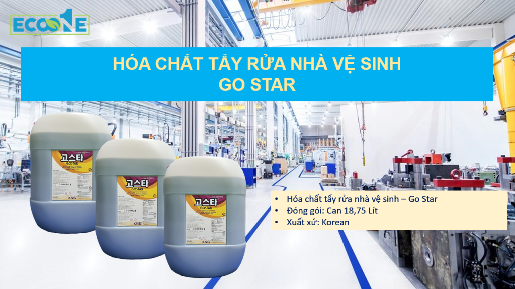 Hóa chất tẩy rửa nhà vệ sinh - go star