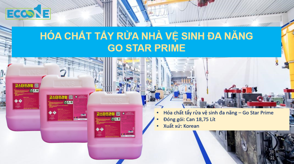 Hóa chất tẩy rửa vệ sinh đa năng - go star prime