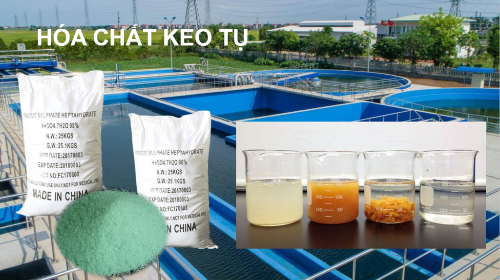Hóa chất xử lý nước thải - Hóa chất keo tụ - FeSO4