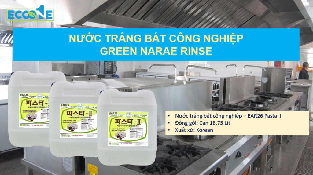 Nước tráng bát công nghiệp - Pasta II