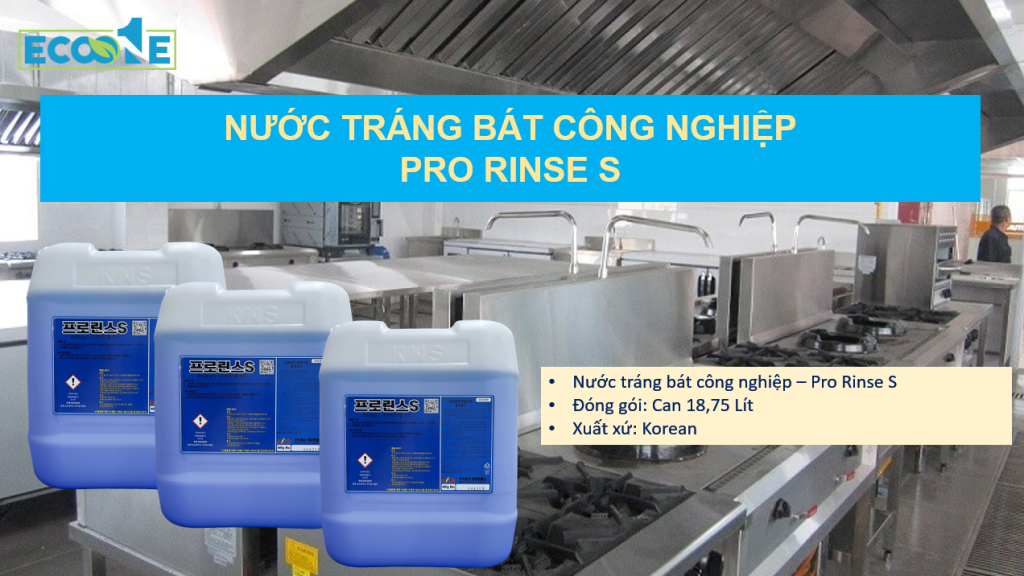 Nước tráng bát công nghiệp - Pro Rinse S