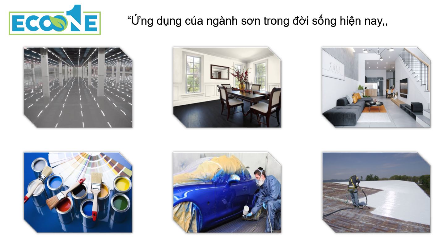 Ứng dụng của ngành sơn trong đời sống hiện nay