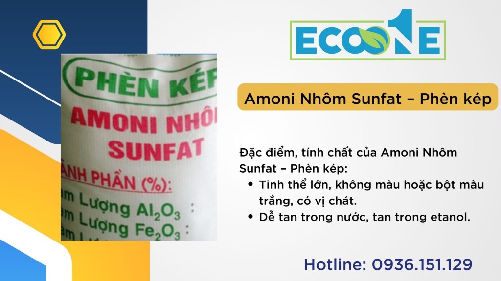 Amoni Nhôm Sunfat – Phèn kép
