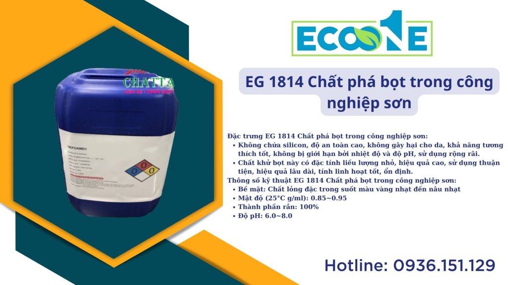 EG 1814 Chất phá bọt trong công nghiệp sơn
