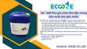 EG - 660 Phụ gia chất làm đặc trong sản xuất sơn gốc nước