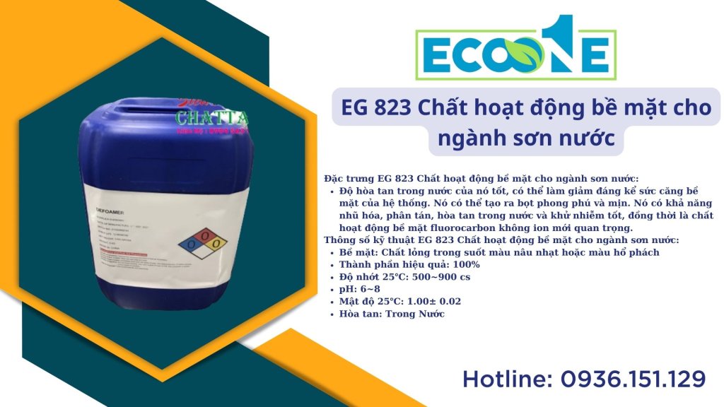 EG 823 Chất hoạt động bề mặt cho ngành sơn nước