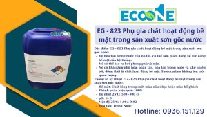 EG - 823 Phụ gia chất hoạt động bề mặt trong sản xuất sơn gốc nước