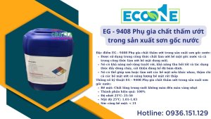 EG - 9408 Phụ gia chất thấm ướt trong sản xuất sơn gốc nước