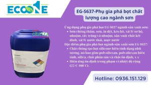 EG-S637-Phụ gia phá bọt chất lượng cao ngành sơn