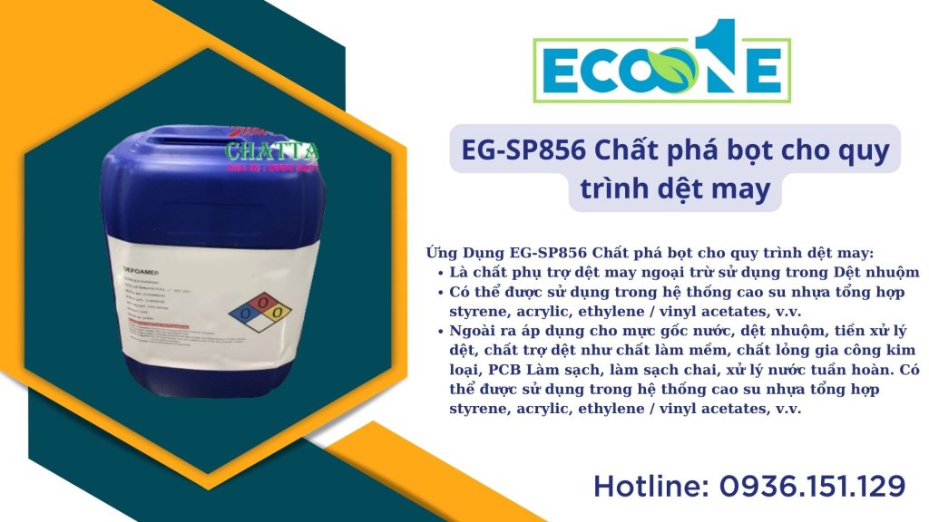 EG-SP856 Chất phá bọt cho quy trình dệt may