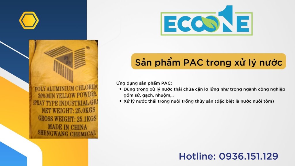 Sản phẩm PAC trong xử lý nước