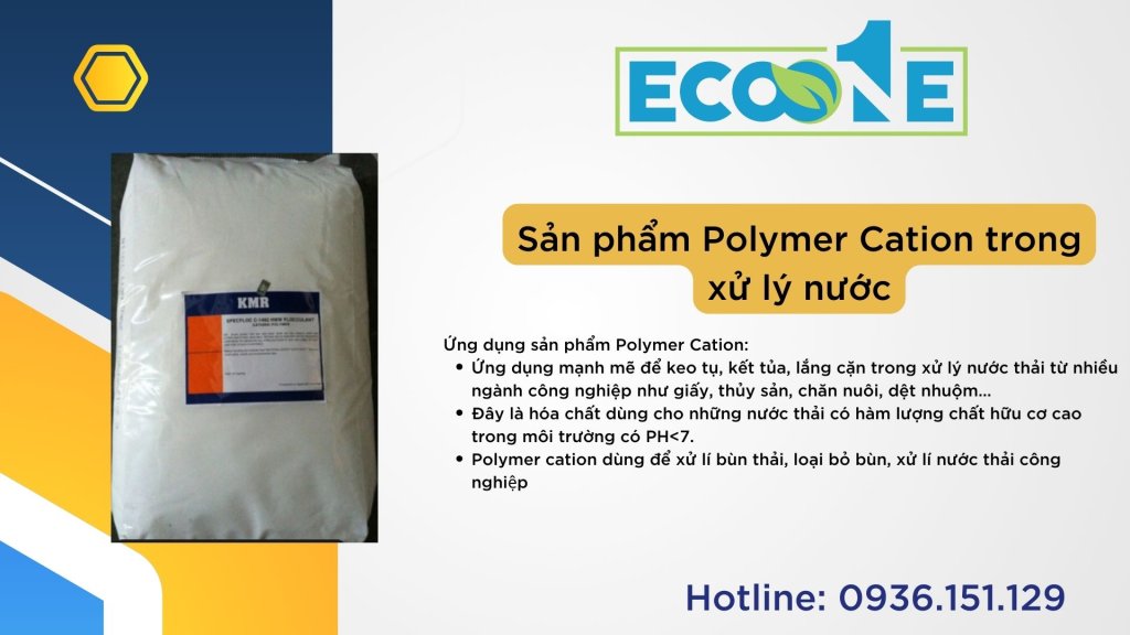 Sản phẩm Polymer Cation trong xử lý nước