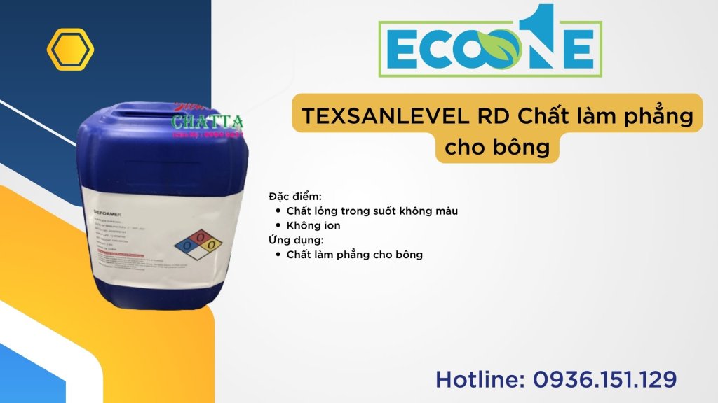 TEXSANLEVEL RD Chất làm phẳng cho bông