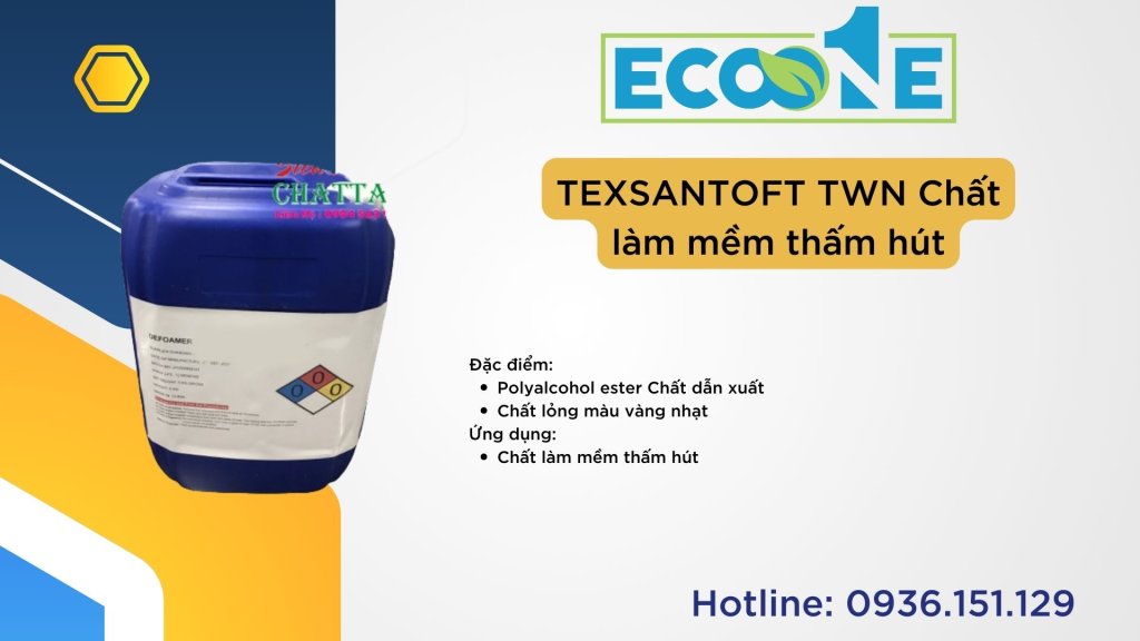 TEXSANTOFT TWN Chất làm mềm thấm hút
