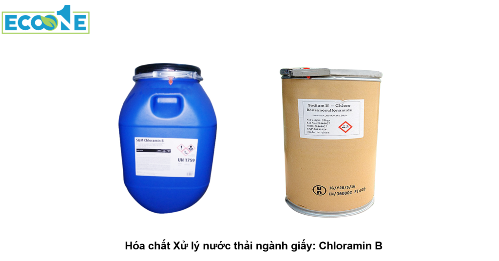 Hóa chất Xử lý nước thải ngành giấy - Chloramin B