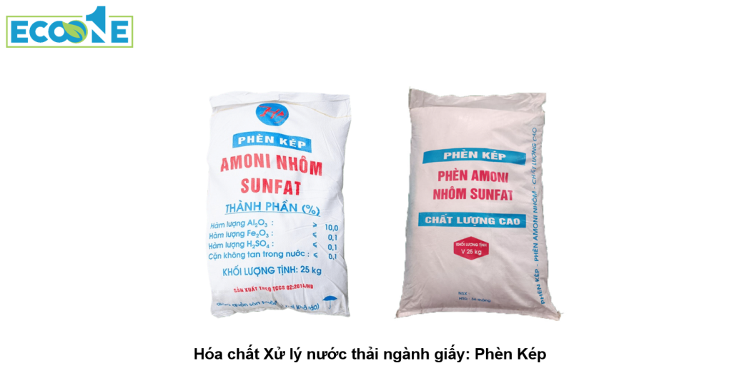 Hóa chất Xử lý nước thải ngành giấy - Phèn Kép