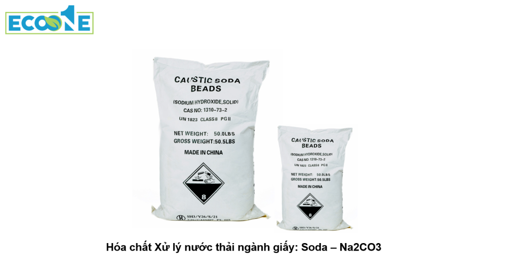 Hóa chất Xử lý nước thải ngành giấy - Soda – Na2CO3