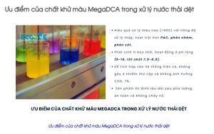 Chất Phá Khử Màu Cho Xử Lý Nước Thải Cho Dệt Nhuộm