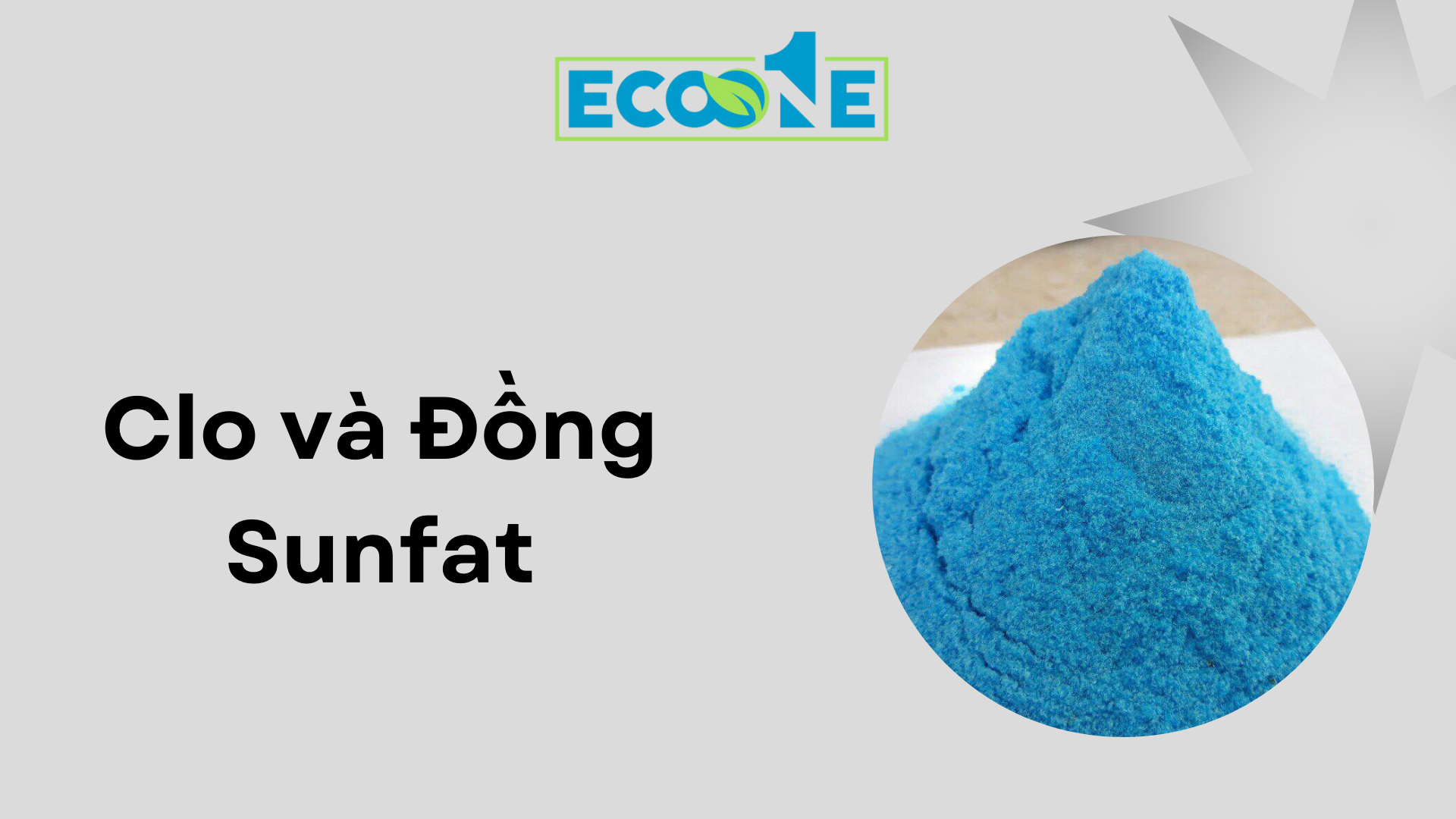 Clo và Đồng Sunfat