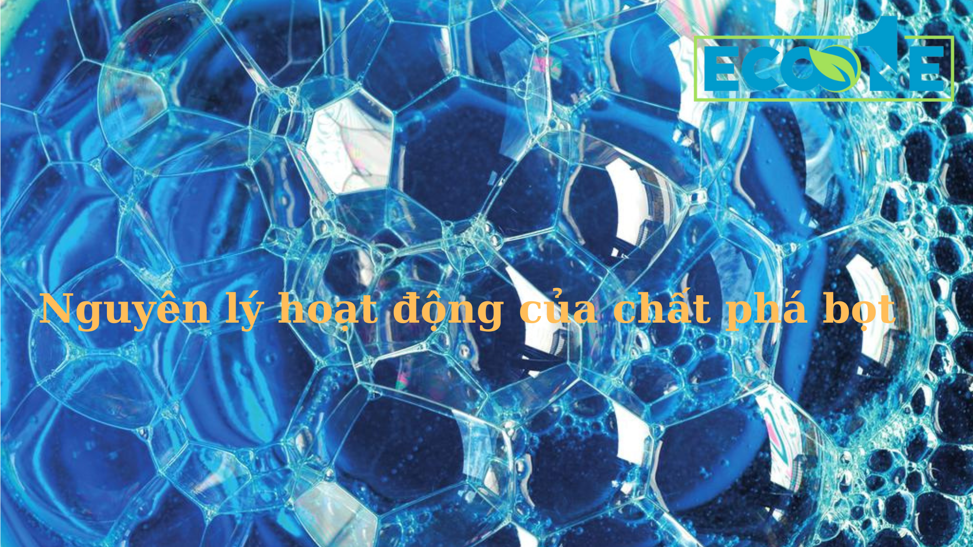 Nguyên Lý Hoạt động Của Chất Phá Bọt