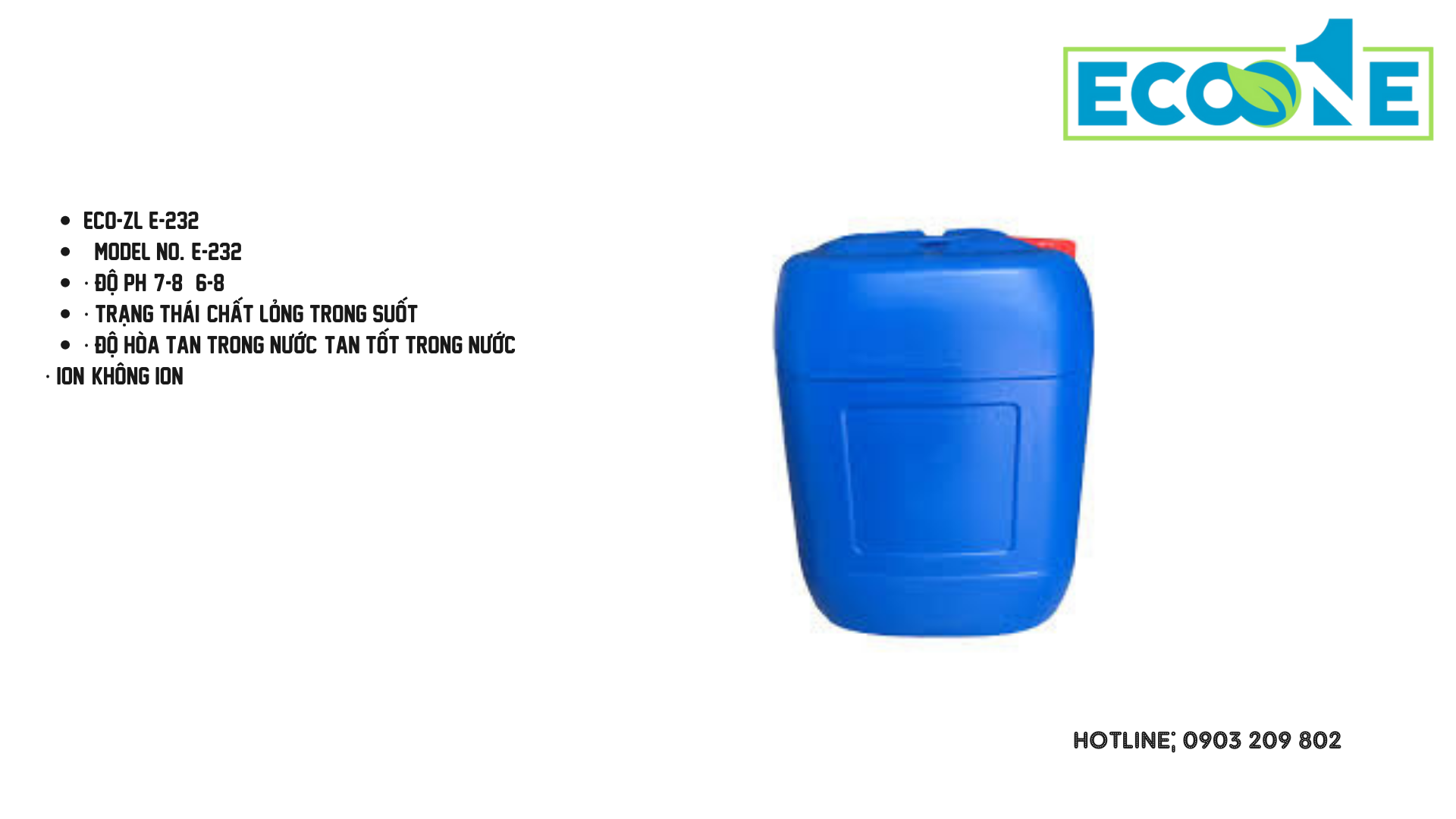 ECO-ZL E-232 Phá Bọt Trong Hóa Chất Làm Sạch Công Nghiệp
