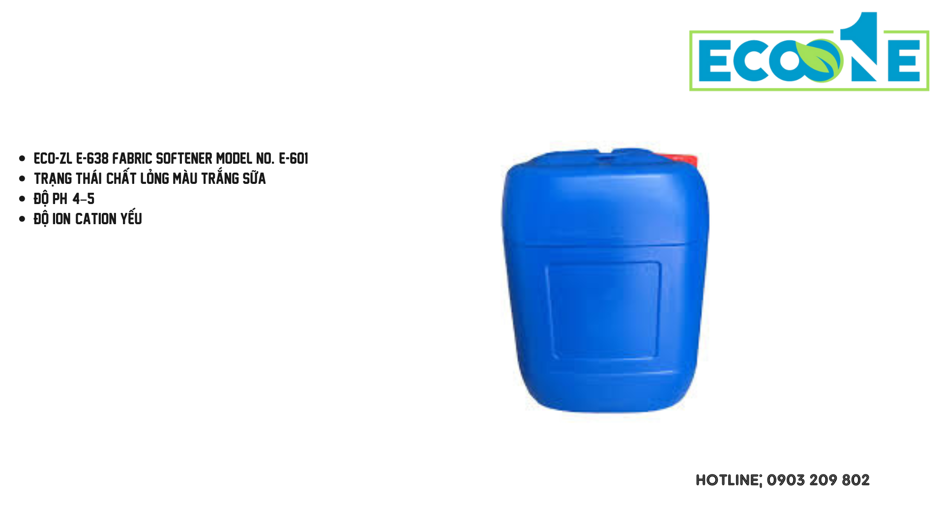 ECO-ZL E-638 Fabric Softener