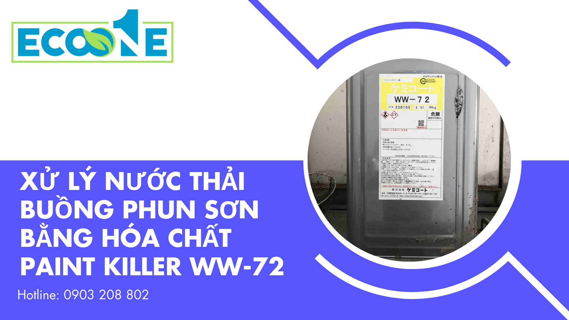 Xử Lý Nước Thải Buồng Phun Sơn Bằng Hóa Chất Paint Killer Ww 72 (1)
