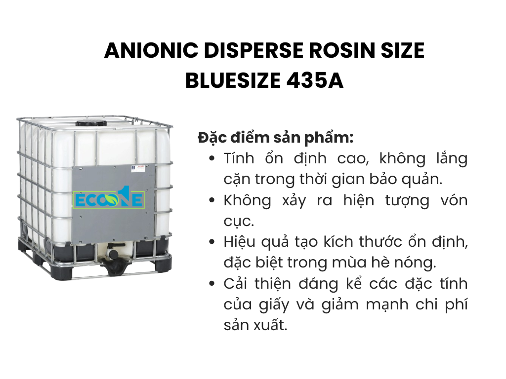 Anionic Disperse Rosin Size Bluesize 435a