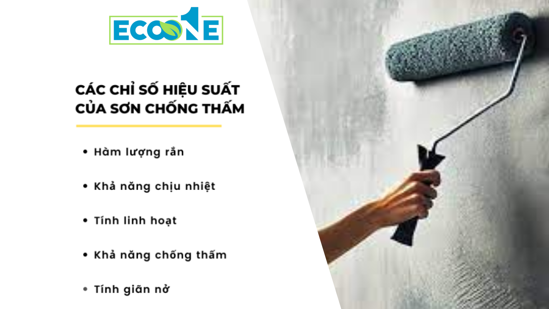 Các Chỉ Số Hiệu Suất Của Sơn Chống Thấm