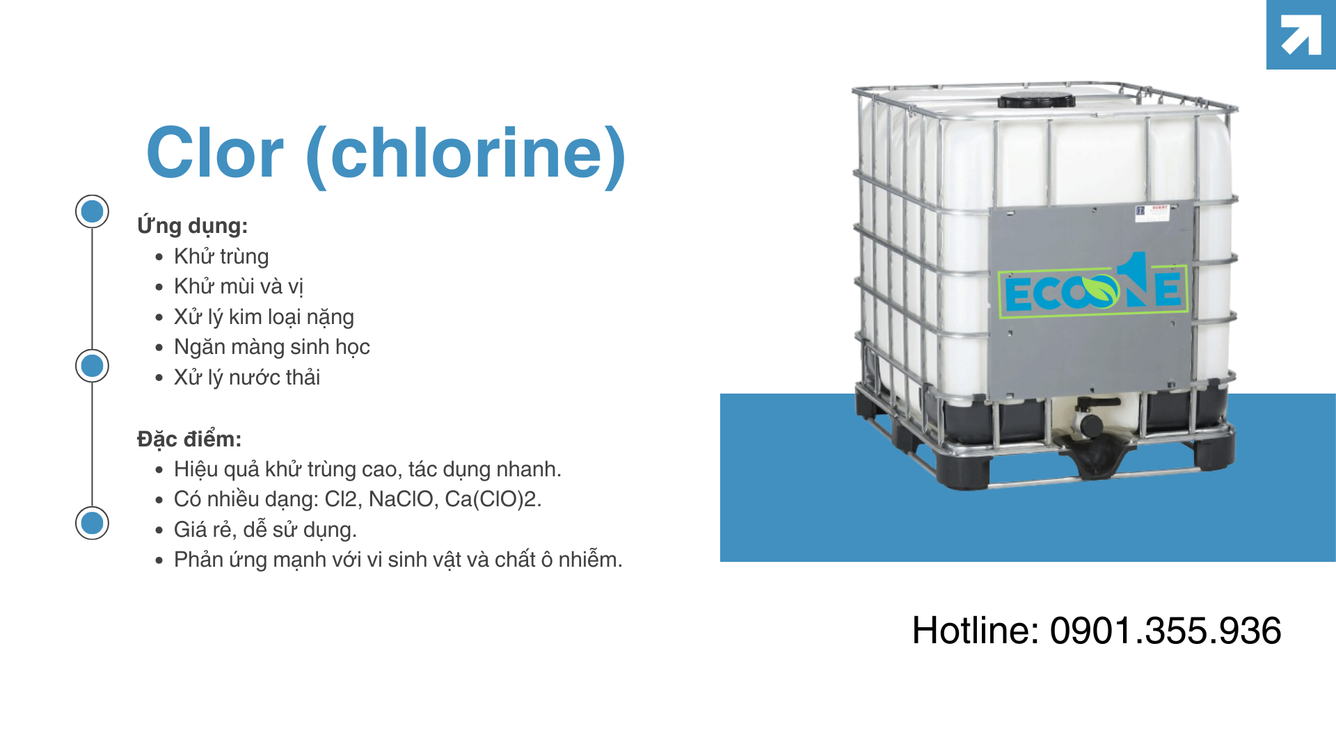 Clor (chlorine) Hóa Chất Trong Xử Lý Nước
