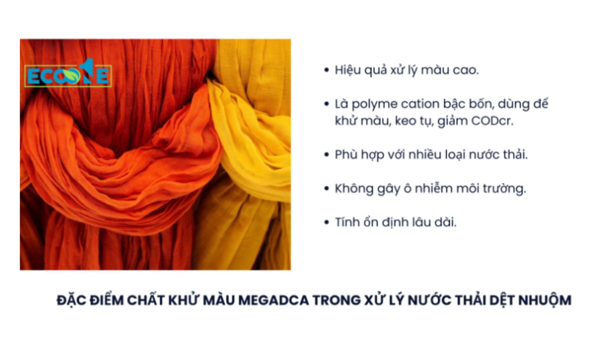 Đặc điểm Nước Thải Ngành Công Nghiệp Dệt Nhuộm