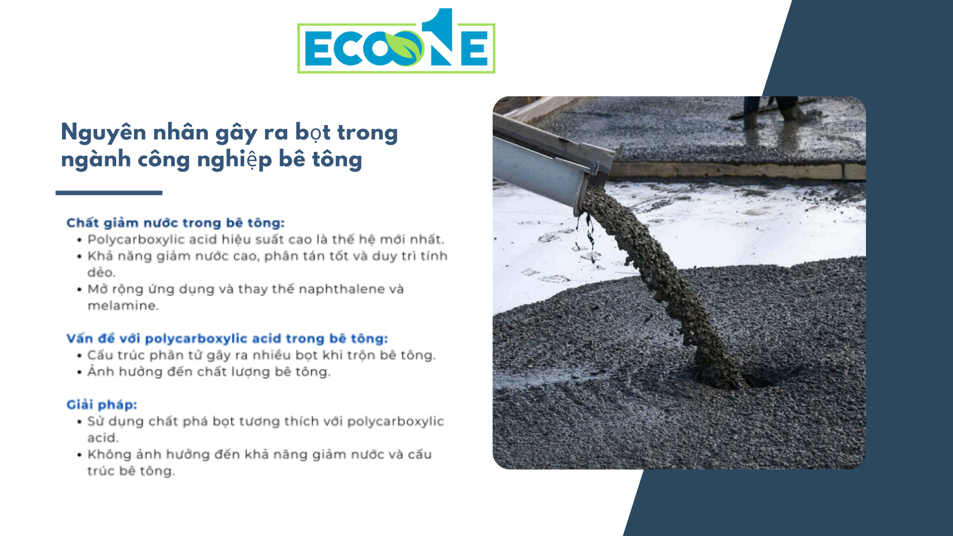 Nguyên Nhân Gây Ra Bọt Trong Ngành Công Nghiệp Bê Tông