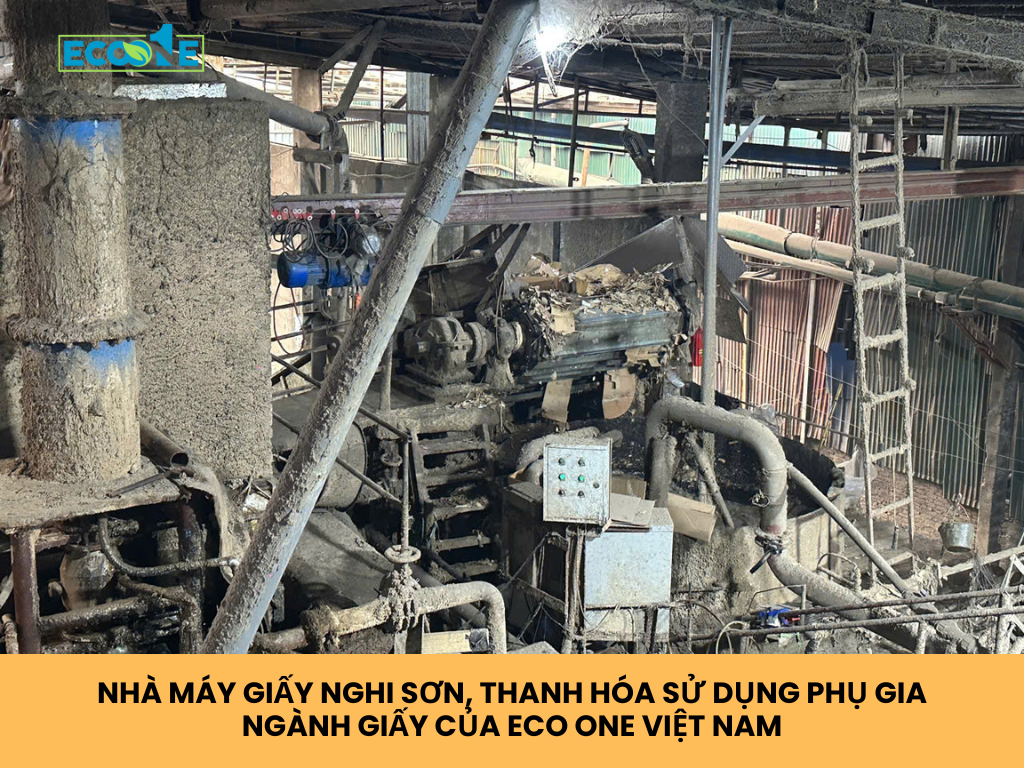 Nhà Máy Giấy Nghi Sơn, Thanh Hóa Sử Dụng Phụ Gia Ngành Giấy Của Eco One Việt Nam