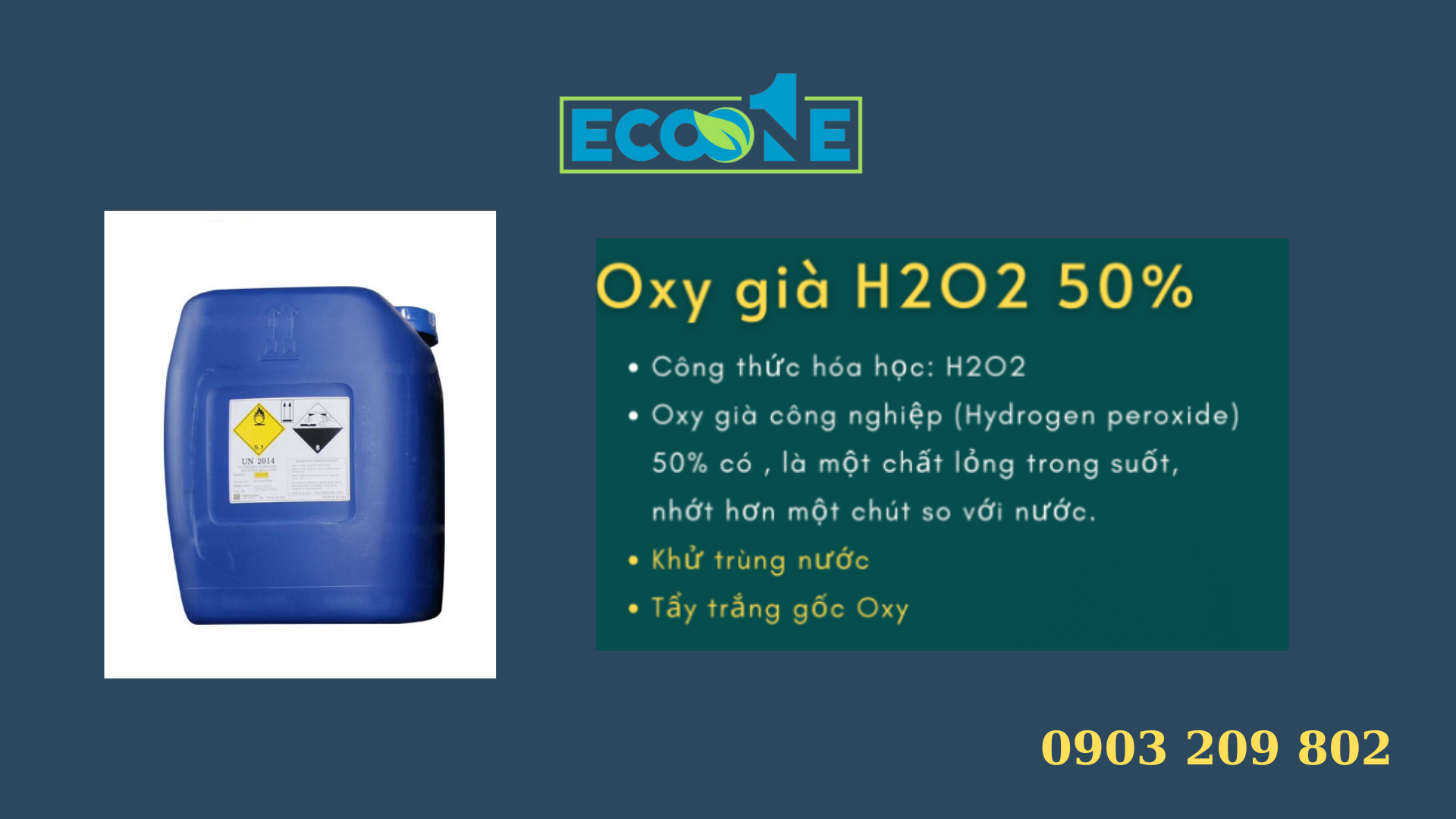Oxy Già H2o2 50%