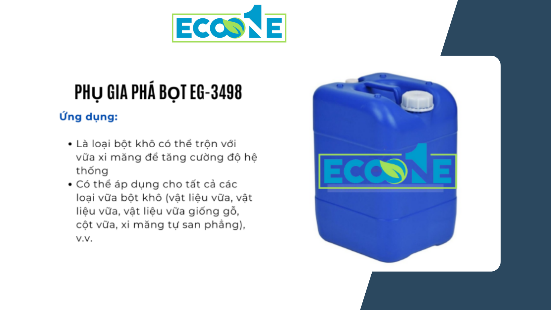 Phụ Gia Eg 3498 Phá Bọt Trong Ngành Công Nghiệp Xi Măng