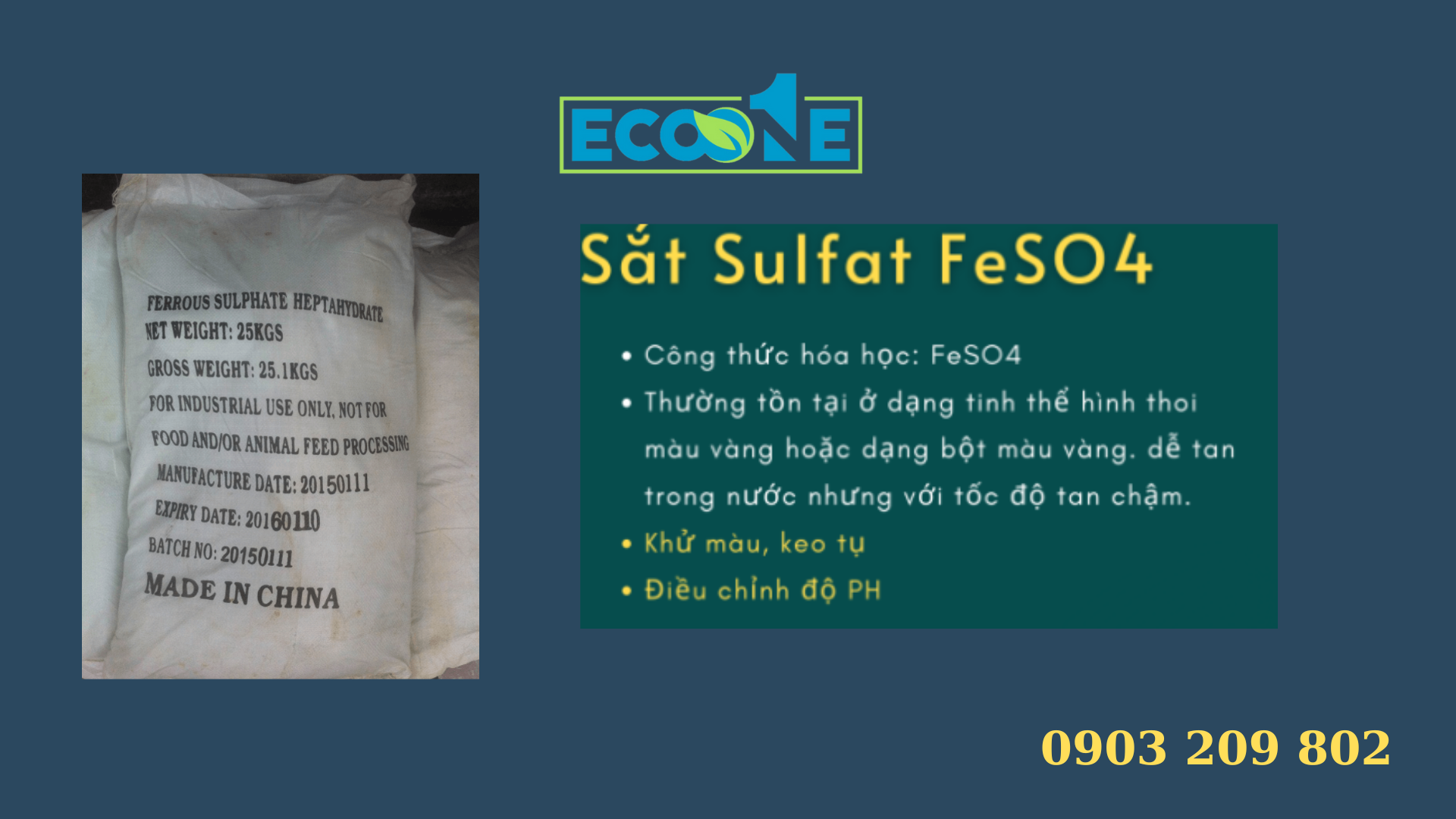 Sắt Sulfat Feso4