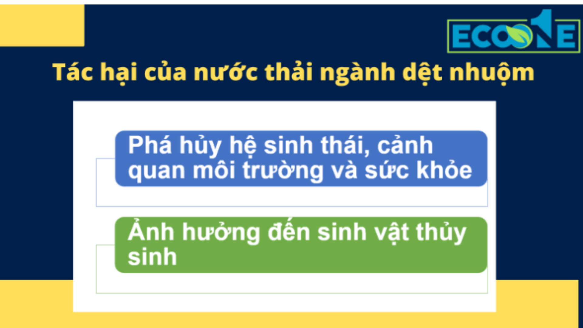 Tác Hại Của Nước Thải Ngành Dệt Nhuộm
