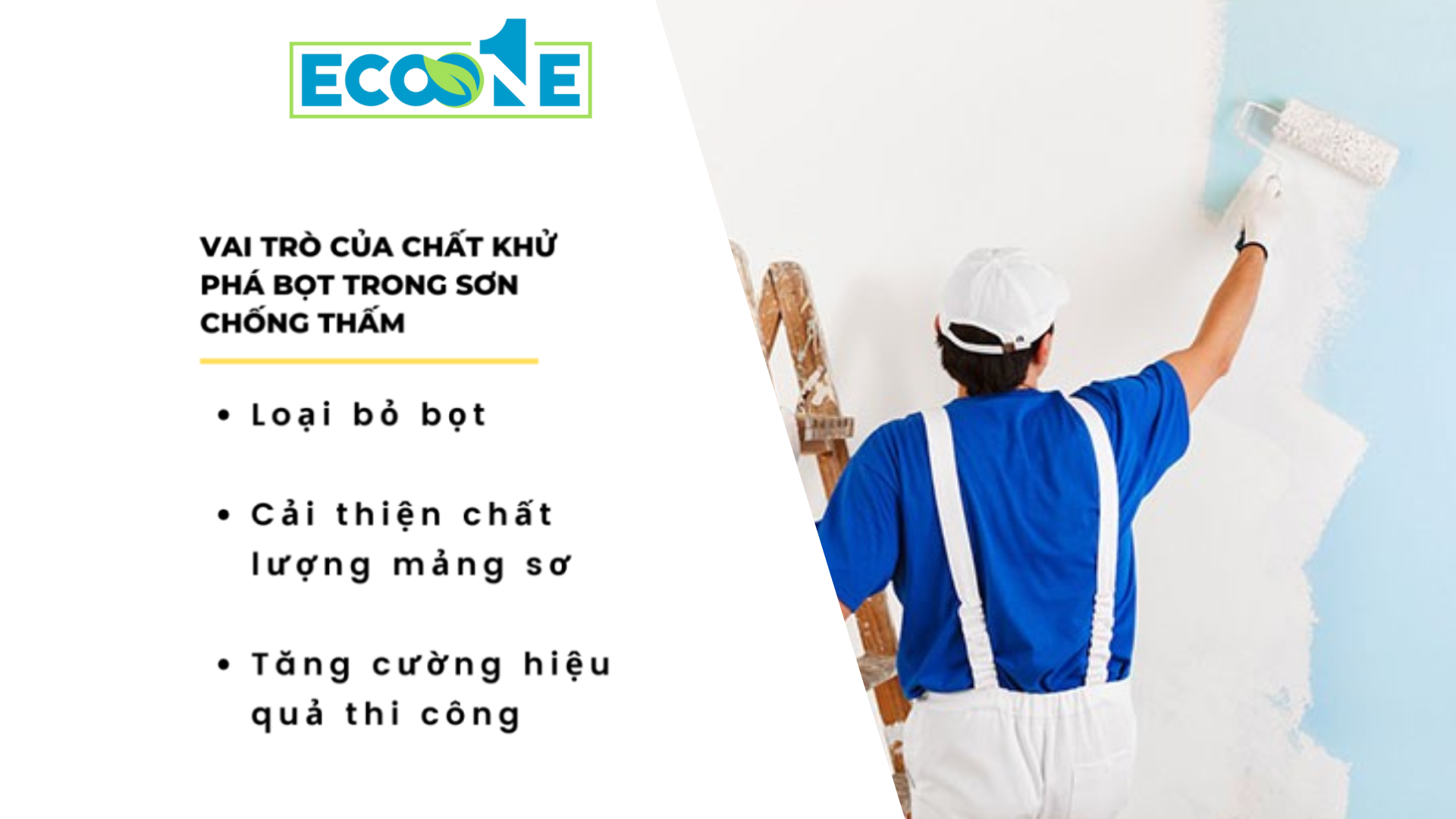 Vai Trò Của Chất Khử Phá Bọt Trong Sơn Chống Thấm