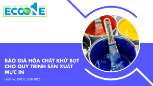 Báo Giá Hóa Chất Khử Bọt Cho Quy Trình Sản Xuất Mực In