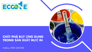 Chất Phá Bọt ứng Dụng Trong Sản Xuất Mực In