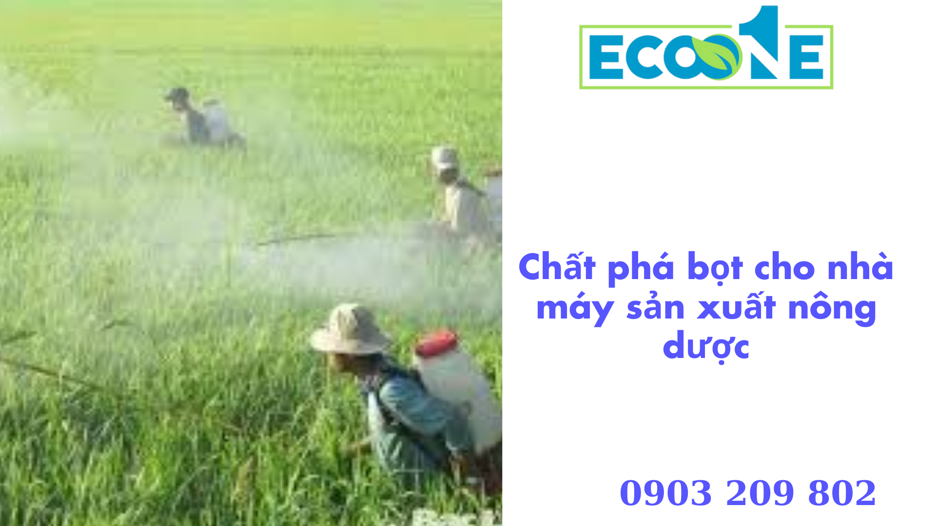 Chất Phá Bọt Cho Nhà Máy Sản Xuất Nông Dược