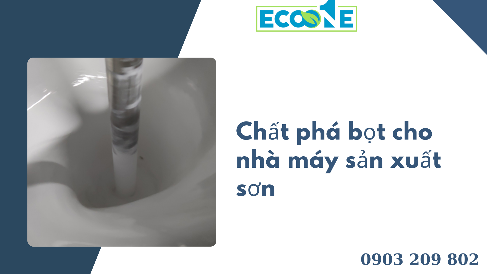 Chất Phá Bọt Cho Nhà Máy Sản Xuất Sơn