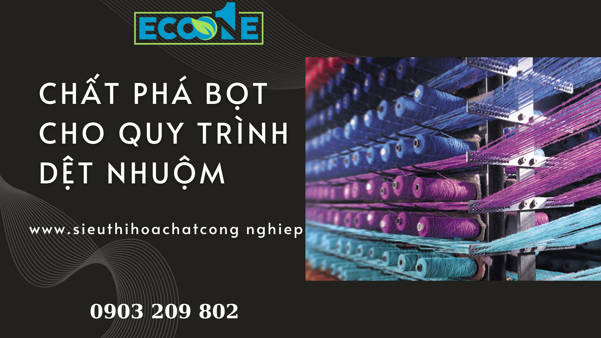 Chất Phá Bọt Cho Quy Trình Dệt Nhuộm