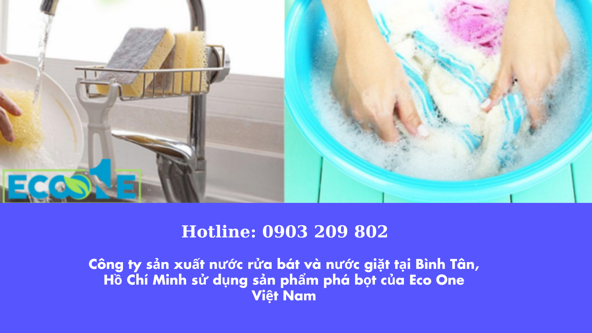 Công Ty Sản Xuất Nước Rửa Bát Và Nước Giặt Tại Bình Tân, Hồ Chí Minh Sử Dụng Sản Phẩm Phá Bọt Của Eco One Việt Nam (1)