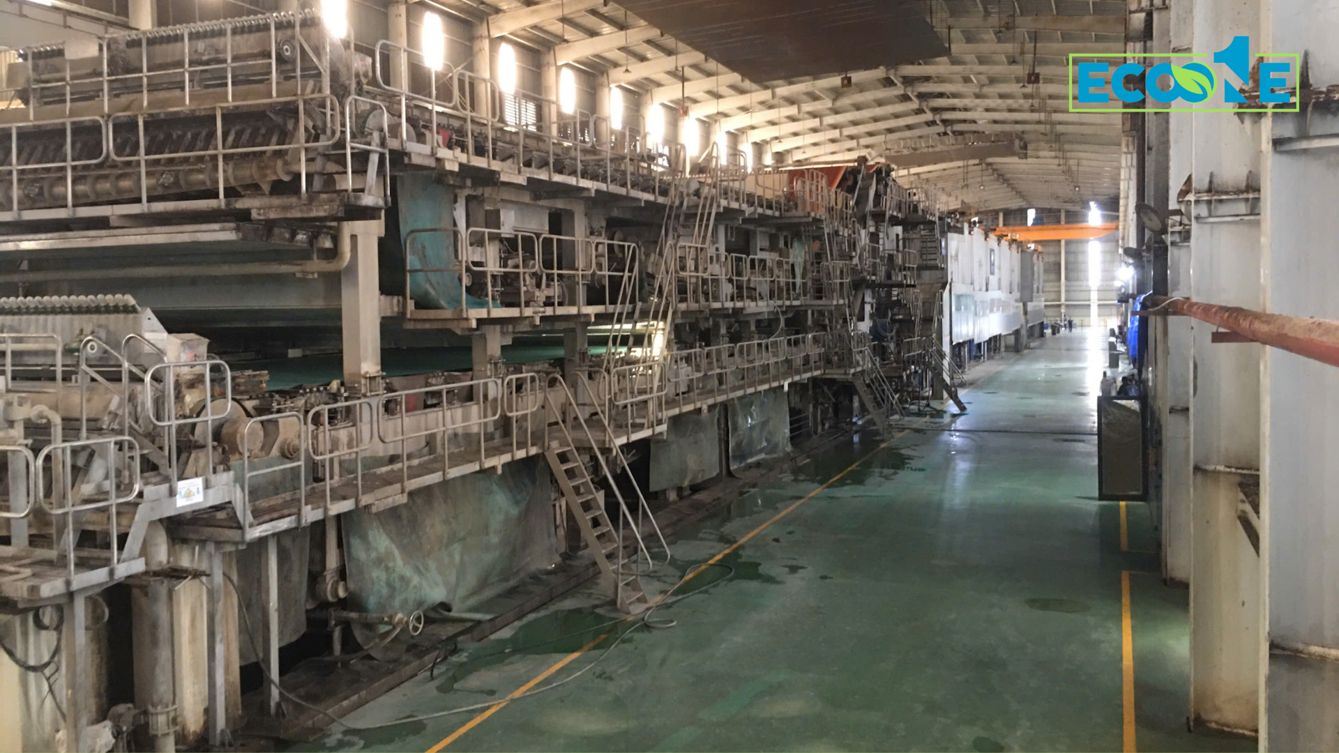 Nhà Máy Giấy Tại Thái Nguyên Sử Dụng Phụ Gia Ngành Giấy Của Eco One Việt Nam