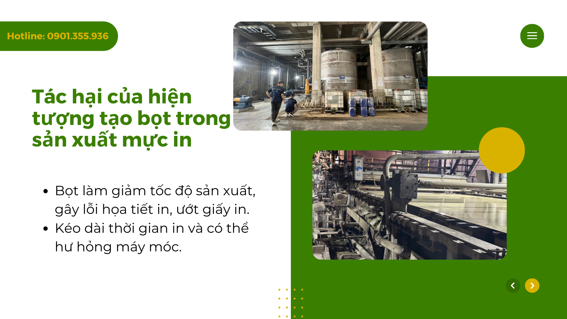Tác Hại Của Hiện Tượng Tạo Bọt Trong Sản Xuất Mực In