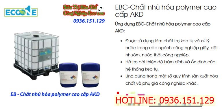 Ebc Chất Nhũ Hóa Polymer Cao Cấp Akd